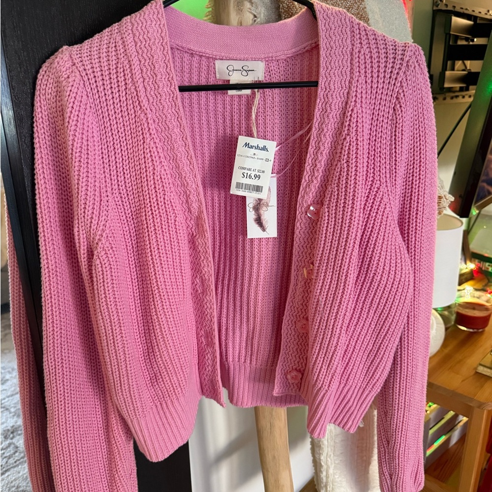 Pink sweater